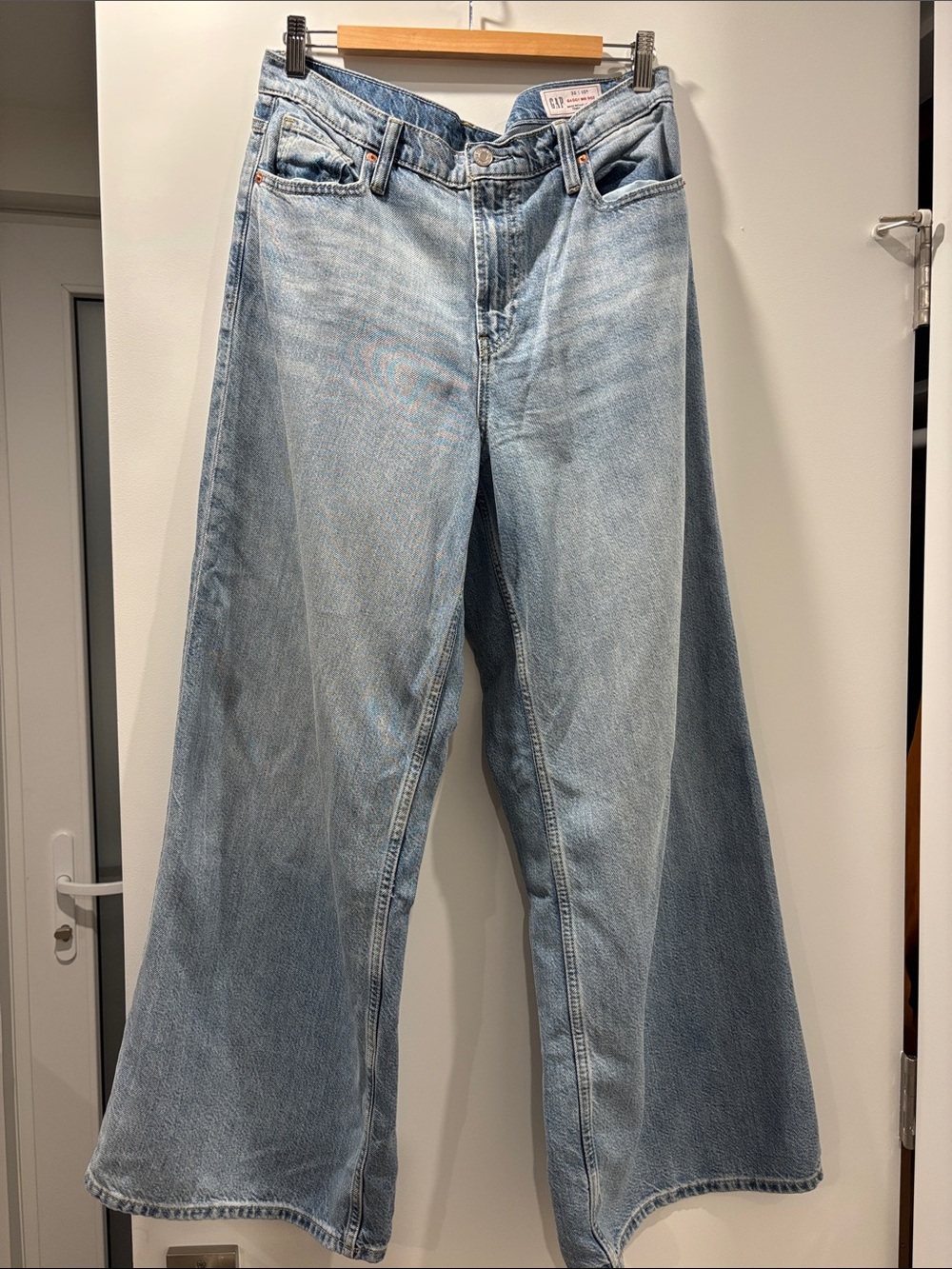 Gap Wide Leg Light Blue Women's Jeans